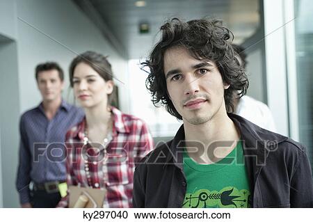 Business executives in an office View Large Photo Image Stock Image - Business executives in an office. Fotosearch