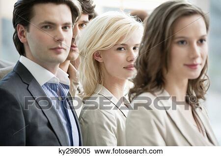 Close-up of business executives View Large Photo Image Stock Photography - Close-up of business executives. Fotosearch