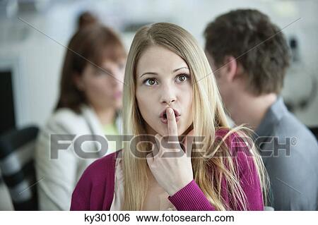 Close-up of a businesswoman looking surprised View Large Photo Image Stock Photograph - Close-up of a businesswoman looking surprised. Fotosearch