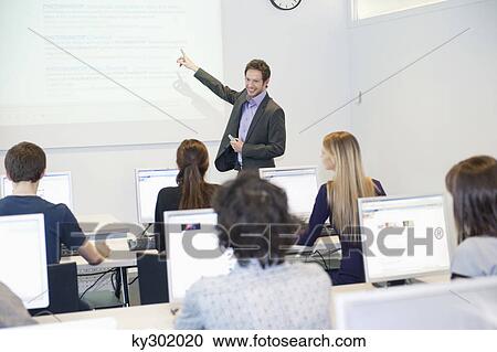 Business executives in a training class View Large Photo Image Stock Image - Business executives in a training class. Fotosearch
