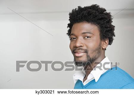 Portrait of a man smiling View Large Photo Image Stock Image - Portrait of a man smiling. Fotosearch