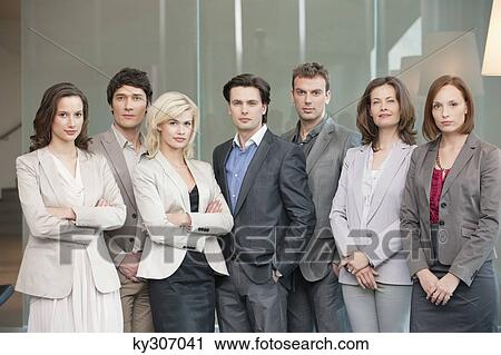 Business executives standing together View Large Photo Image Stock Image - Business executives standing together. Fotosearch
