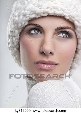 Young woman day dreaming View Large Photo Image Stock Photo - Young woman day dreaming. Fotosearch