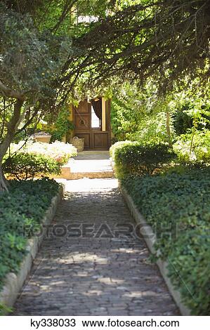 Front yard of a house View Large Photo Image Stock Image - Front yard of a house. Fotosearch