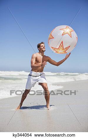 play beach ball