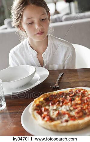 Girl having food View Large Photo Image Stock Image - Girl having food. Fotosearch