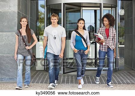 University students walking in a campus View Large Photo Image Stock Photograph - University students walking in a campus. Fotosearch