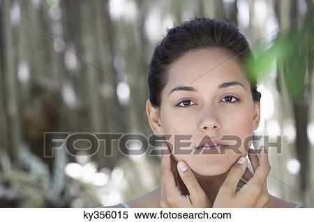Portrait of a beautiful young woman View Large Photo Image Stock Photography - Portrait of a beautiful young woman. Fotosearch
