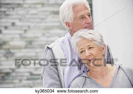 Close-up of a senior couple View Large Photo Image Picture - Close-up of a senior couple. Fotosearch