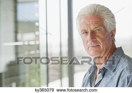 Portrait of a senior man View Large Photo Image Stock Photo - Portrait of a senior man. Fotosearch