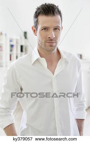 Stock Photo - Portrait of a man. Fotosearch