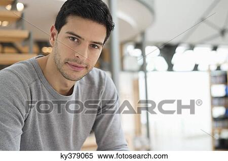 Stock Photography - Portrait of a man. Fotosearch