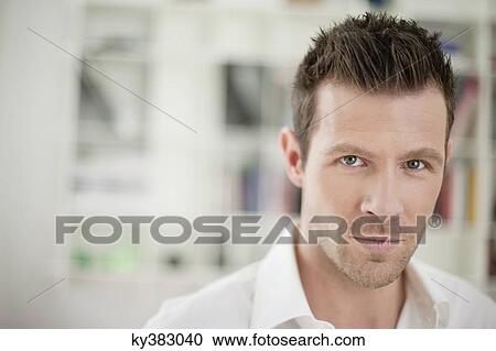 Portrait of a man View Large Photo Image Stock Image - Portrait of a man. Fotosearch