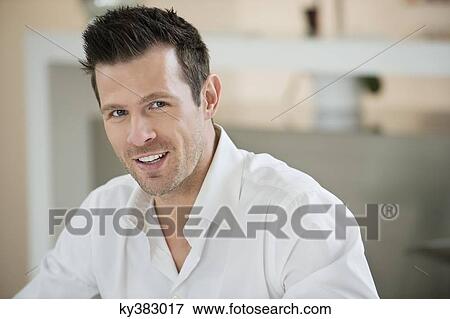 Portrait of a man View Large Photo Image Stock Photo - Portrait of a man. Fotosearch
