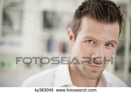 Stock Photography - Portrait of a man. Fotosearch