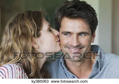 Close-up of a romantic couple View Large Photo Image Stock Image - Close-up of a romantic couple. Fotosearch