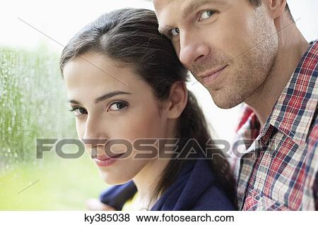 Portrait of a couple View Large Photo Image Stock Photo - Portrait of a couple. Fotosearch