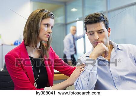 Business executives in an office View Large Photo Image Stock Image - Business executives in an office. Fotosearch