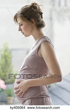 Pregnant woman View Large Photo Image Picture - Pregnant woman. Fotosearch
