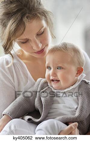 Woman with her daughter View Large Photo Image Stock Image - Woman with her daughter. Fotosearch
