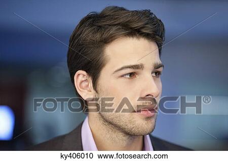 Stock Image - Close-up of a businessman. Fotosearch