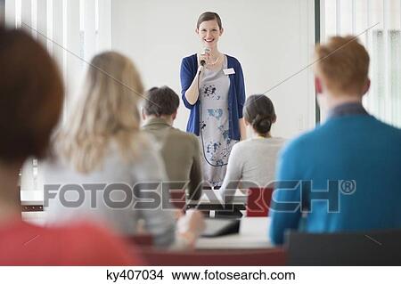 Business executives in a seminar View Large Photo Image Picture - Business executives in a seminar. Fotosearch