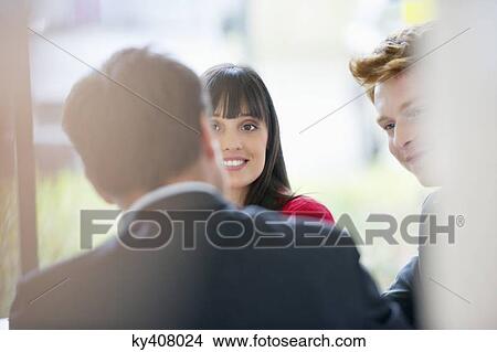 Business executives in meeting View Large Photo Image Picture - Business executives in meeting. Fotosearch