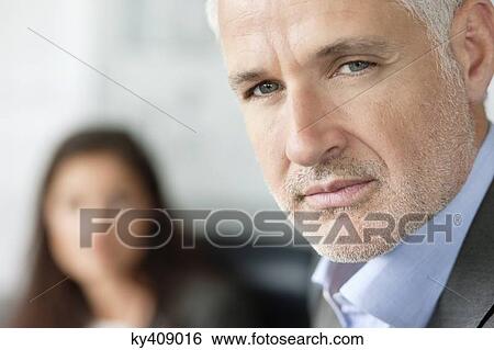 Portrait of a businessman View Large Photo Image Stock Photograph - Portrait of a businessman. Fotosearch