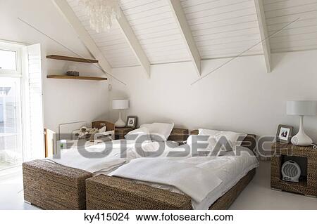 Interiors of a bedroom View Large Photo Image Picture - Interiors of a bedroom. Fotosearch