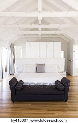 Interiors of a bedroom View Large Photo Image Stock Photo - Interiors of a bedroom. Fotosearch
