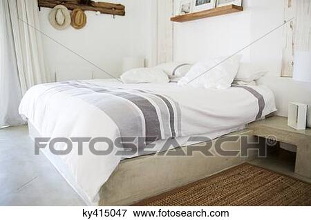 Interiors of a bedroom View Large Photo Image Stock Photo - Interiors of a bedroom. Fotosearch