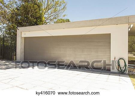 Stock Image - Facade of a closed store. Fotosearch
