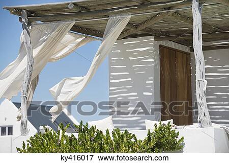 Porch of a house View Large Photo Image Stock Photo - Porch of a house. Fotosearch