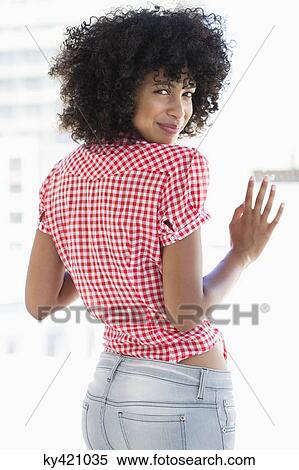 Portrait of a woman posing View Large Photo Image Stock Photography - Portrait of a woman posing. Fotosearch