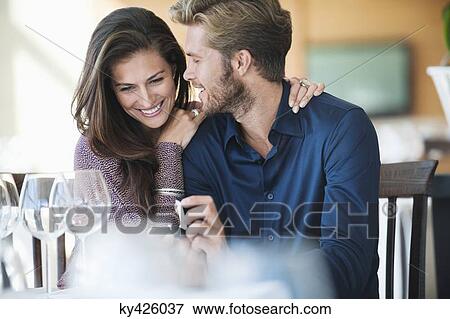 Man with engagement ring proposing his girlfriend in a restaurant View Large Photo Image Stock Photo - Man with engagement ring proposing his girlfriend in a restaurant. Fotosearch