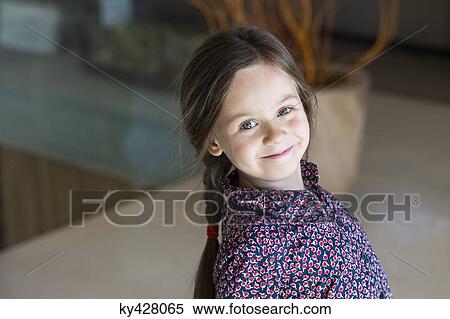 Portrait of a girl smiling View Large Photo Image Stock Photography - Portrait of a girl smiling. Fotosearch