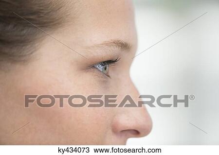 Close-up of a woman's eye View Large Photo Image Stock Image - Close-up of a woman's eye. Fotosearch