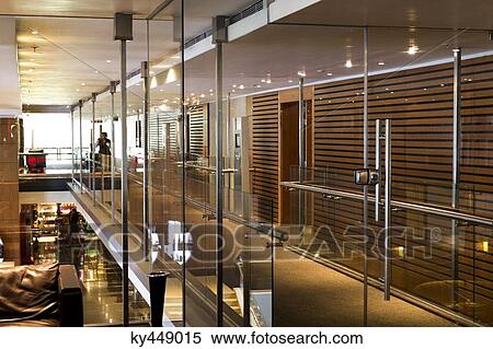 Stock Photography - Interiors of a shopping mall. Fotosearch