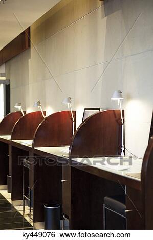 Stock Photograph - Interiors of an office. Fotosearch