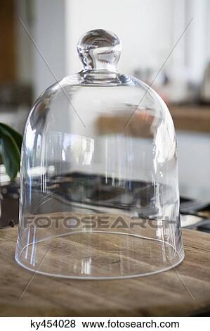 Close-up of a bell jar on a kitchen counter View Large Photo Image Stock Photo - Close-up of a bell jar on a kitchen counter. Fotosearch