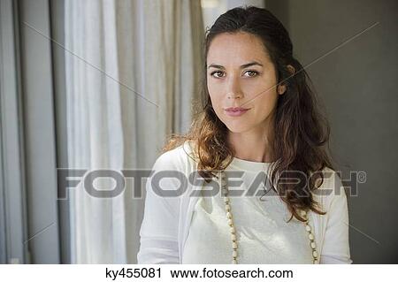 Portrait of a woman View Large Photo Image Stock Image - Portrait of a woman. Fotosearch