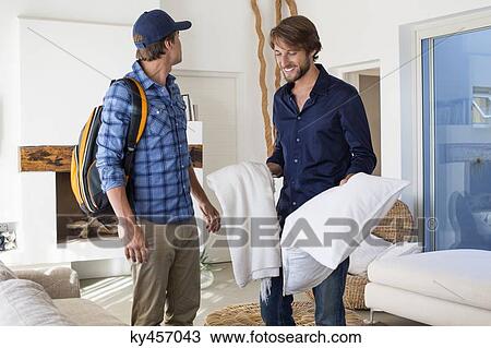 Man talking to his friend View Large Photo Image Stock Image - Man talking to his friend. Fotosearch