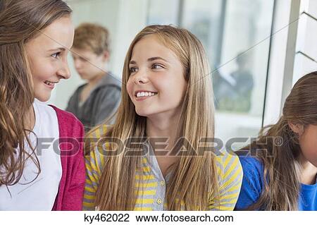 Students having fun in a school View Large Photo Image Stock Image - Students having fun in a school. Fotosearch