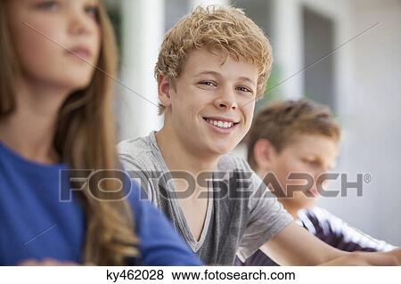 Students in a classroom View Large Photo Image Stock Photo - Students in a classroom. Fotosearch