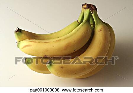 Stock Photo - banana, bananas, fruit, fruits, yellow, delicatessen, product. Fotosearch