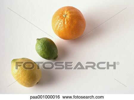 Lemon, lime and orange View Large Photo Image Stock Photograph - Lemon, lime and orange. Fotosearch