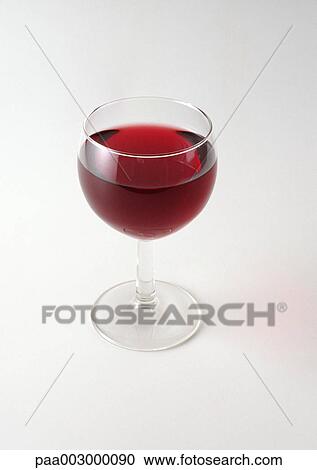 Glass of red wine View Large Photo Image Stock Image - Glass of red wine. Fotosearch