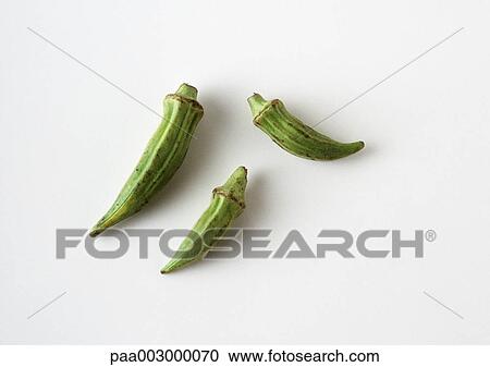 Okra View Large Photo Image Stock Image - Okra. Fotosearch
