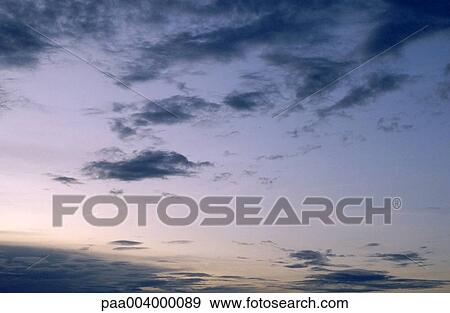 Stock Photo - sky, skies, cloud, clouds, landscape, landscapes, nature. Fotosearch