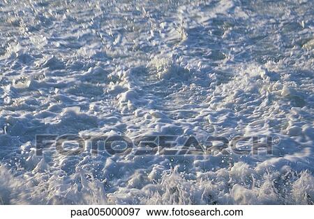 Stock Photo - foam, sea, texture, textures, background, backgrounds, nature. Fotosearch